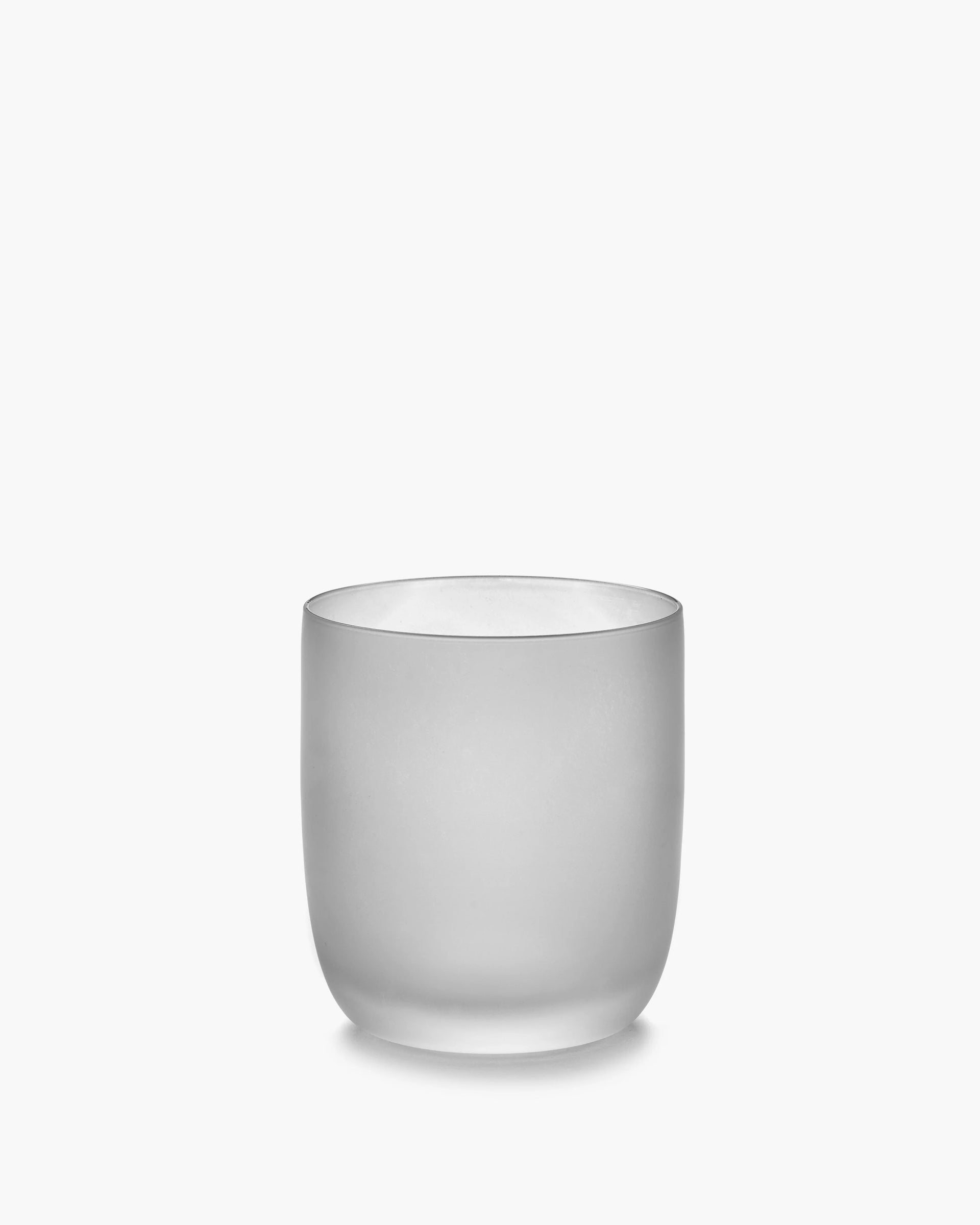 Glass M frost white Base - 4 pieces