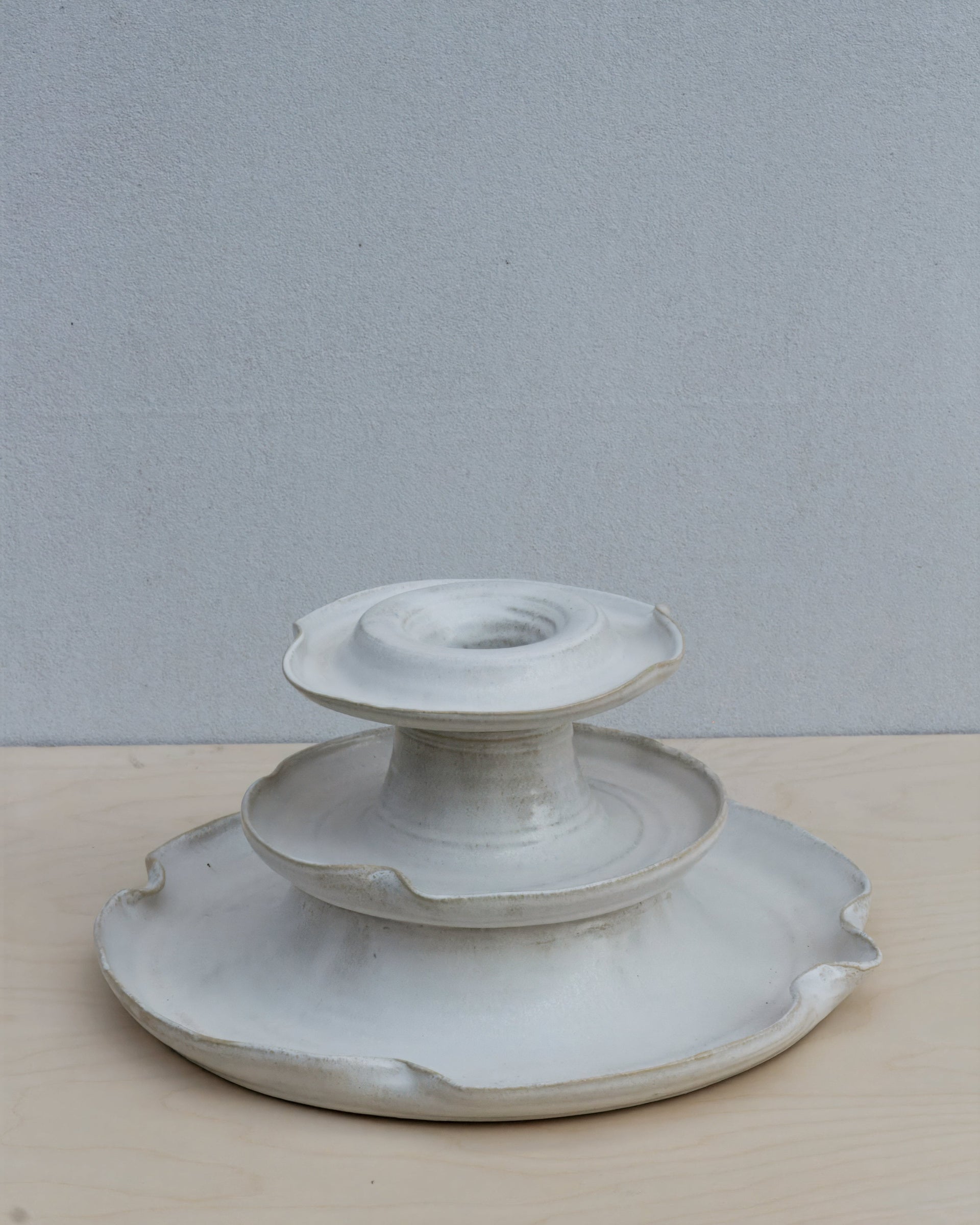 Flow 3-floor serving plate