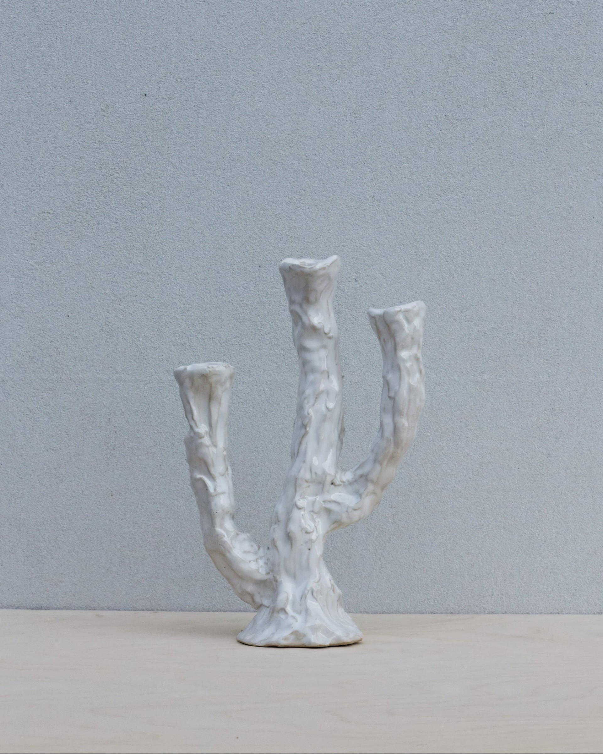 Melt 3 arm candelabra