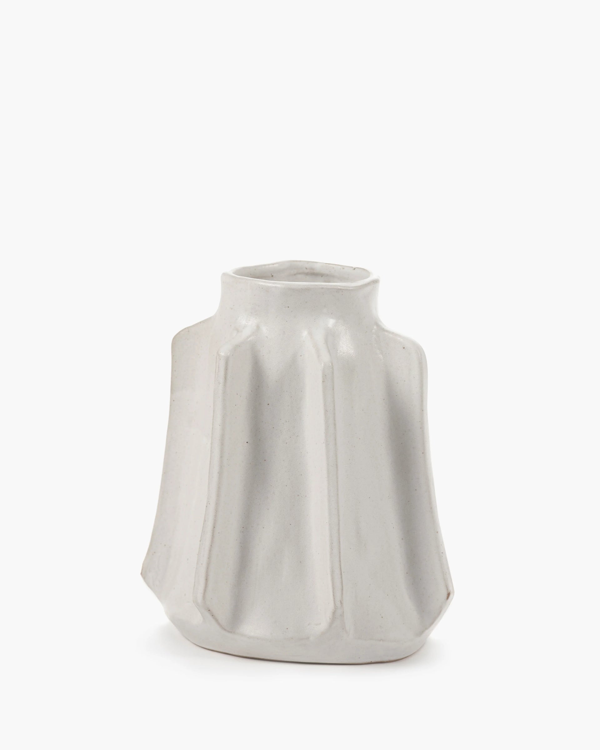 Vase L white Billy 01